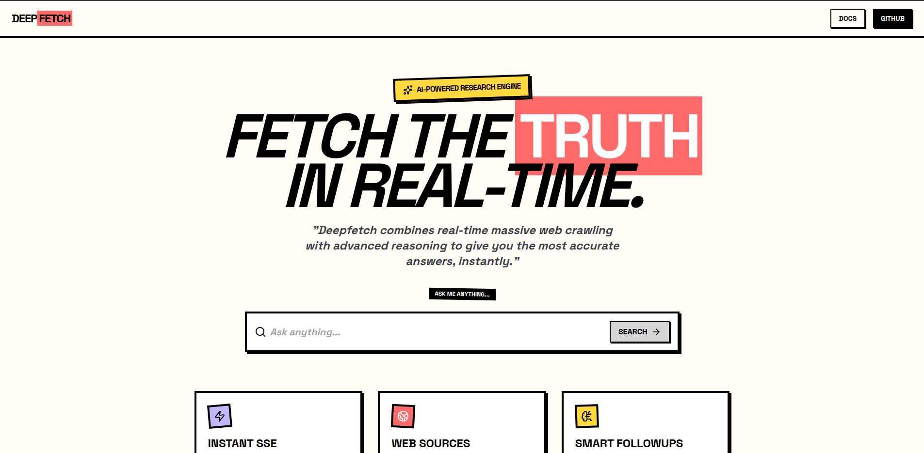 Deepfetch AI